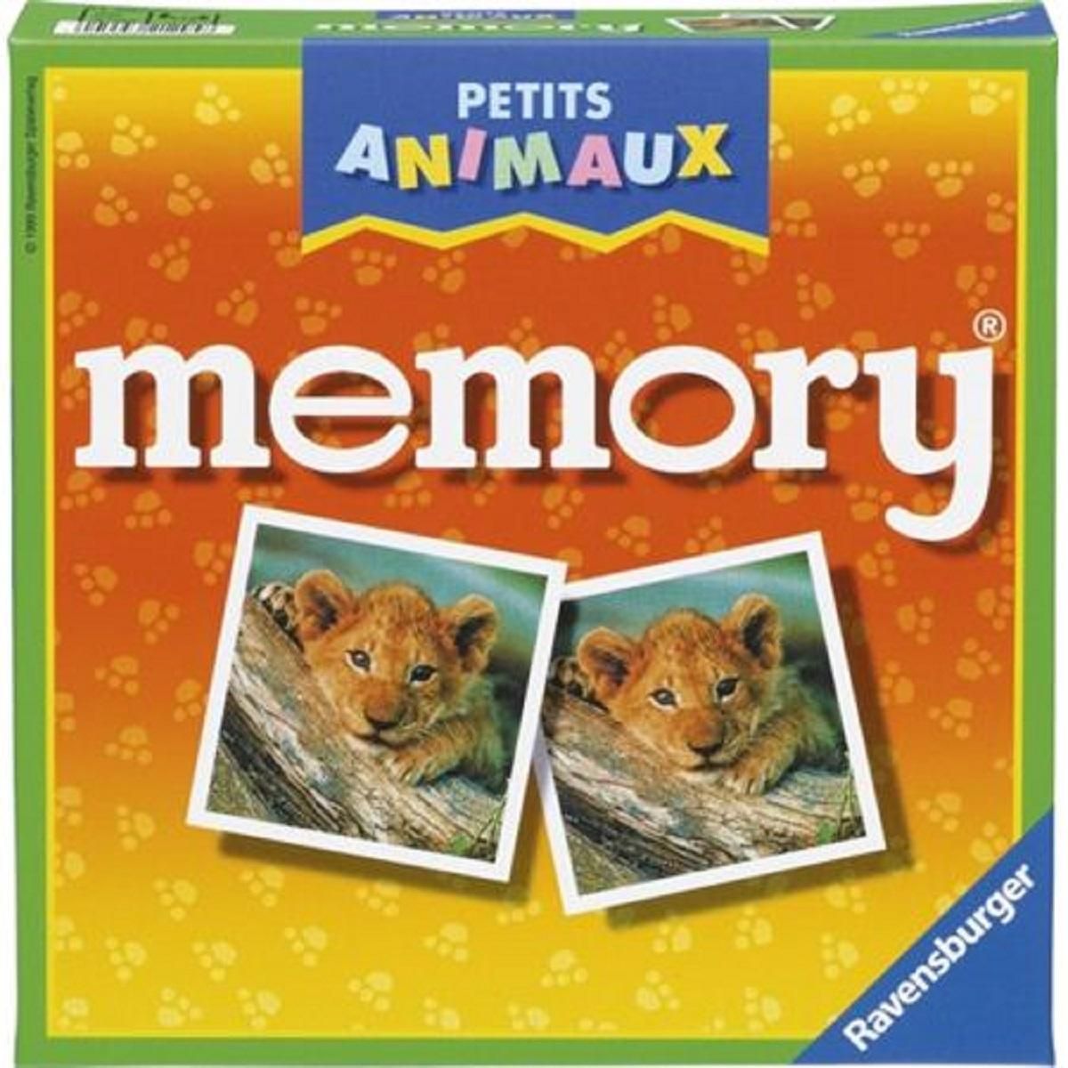 RAVENSBURGER Jeu Grand Memory Petits Animaux
