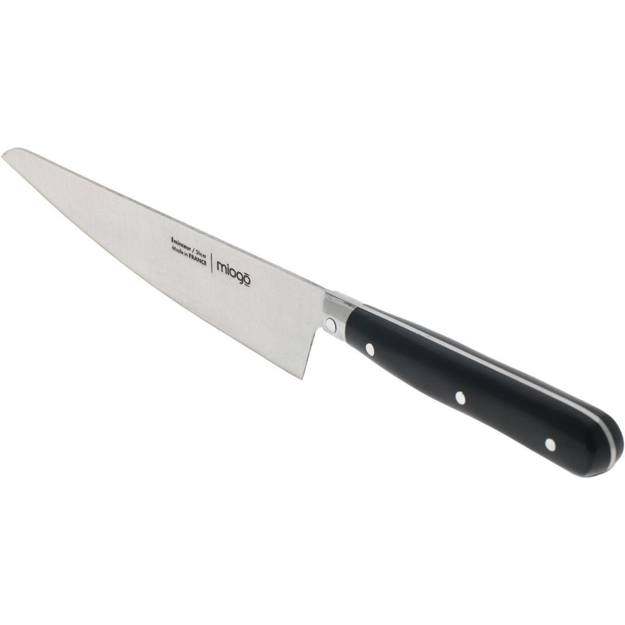 Voir la diapositive 3 : MIOGO Couteau eminceur 12.5 cm pleine soie