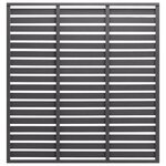 VIDAXL Panneau de cloture WPC 180x180 cm Gris