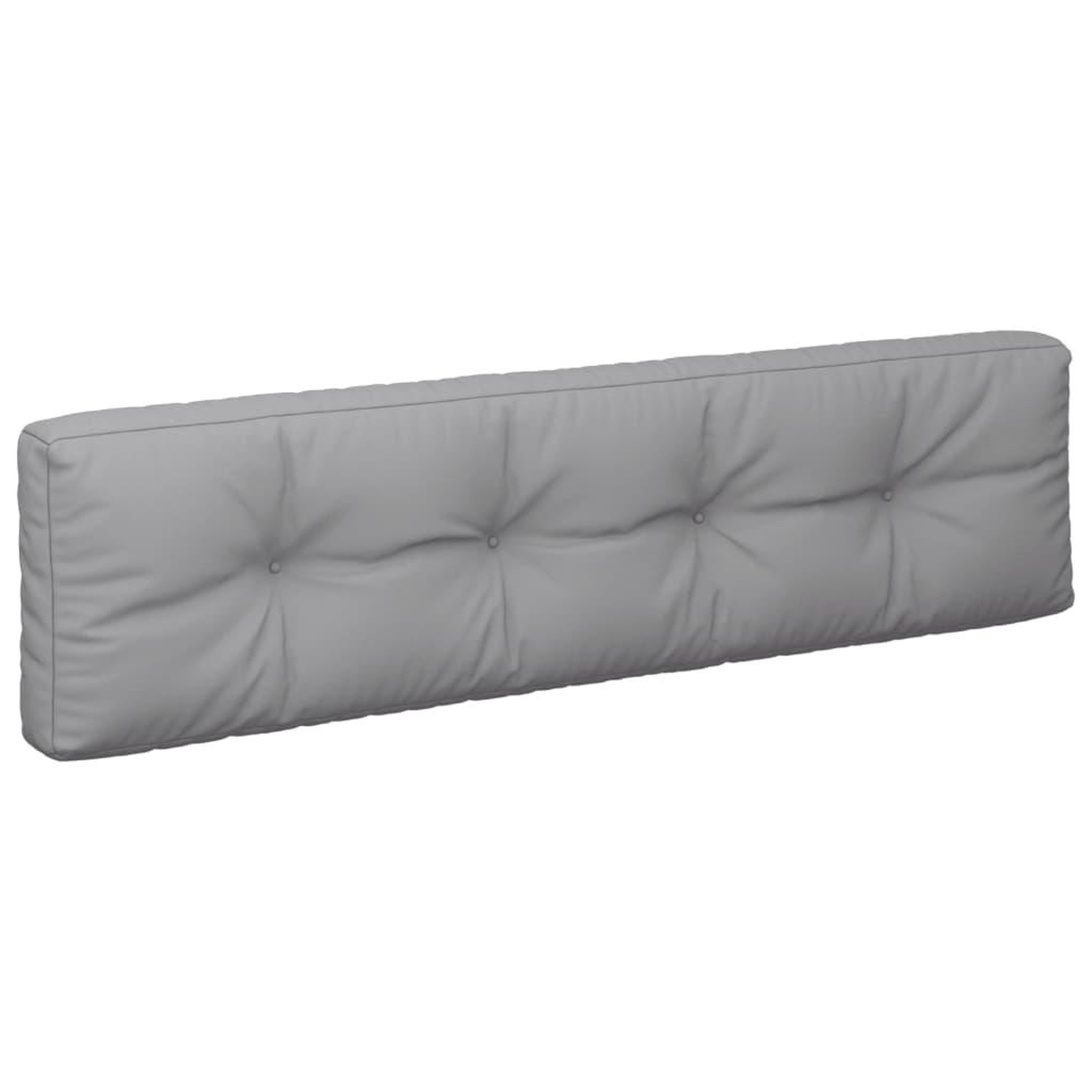 Voir la diapositive 5 : VIDAXL Coussins de palette lot de 2 gris tissu