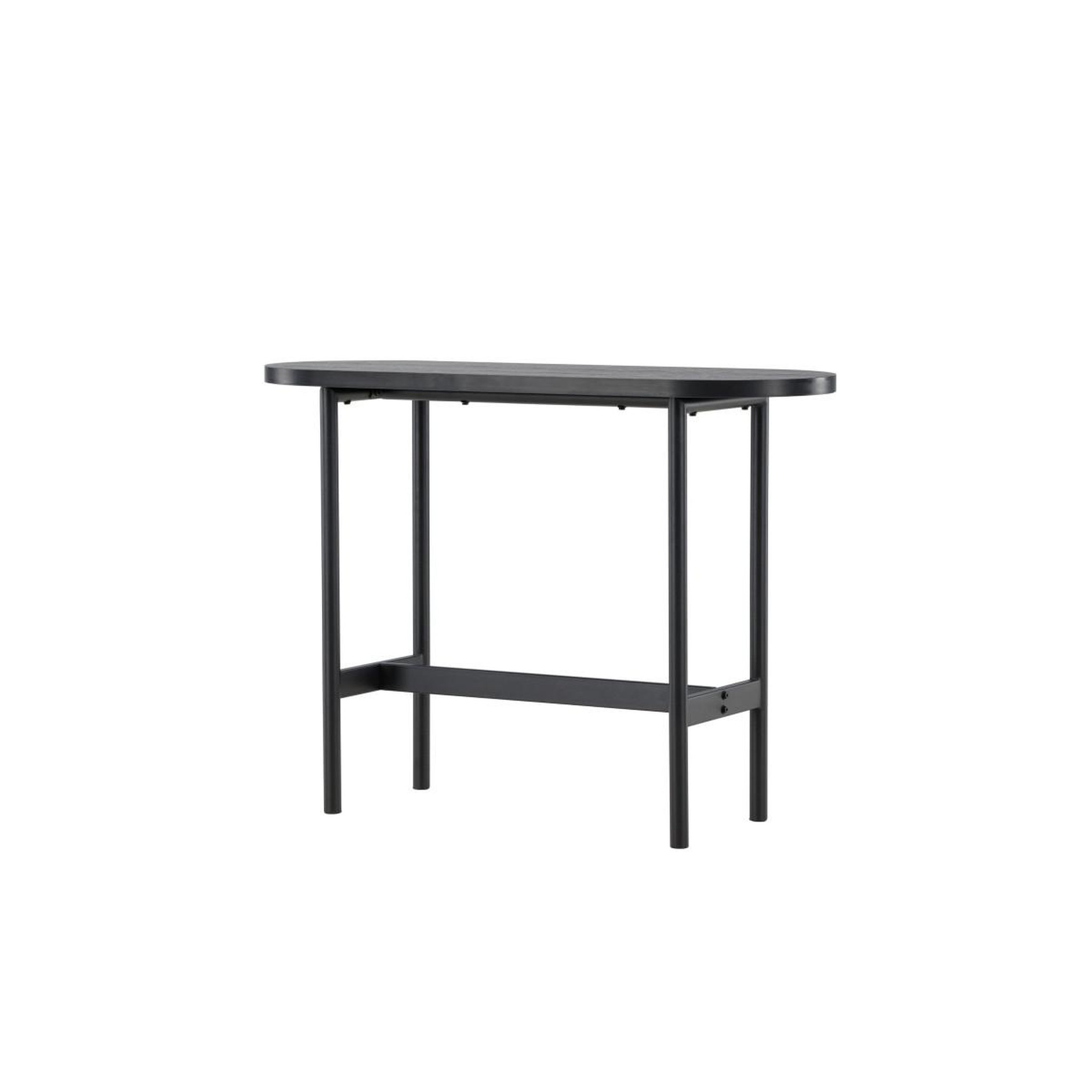 Voir la diapositive 3 : Paris Prix Console ovale design  star  110cm noir