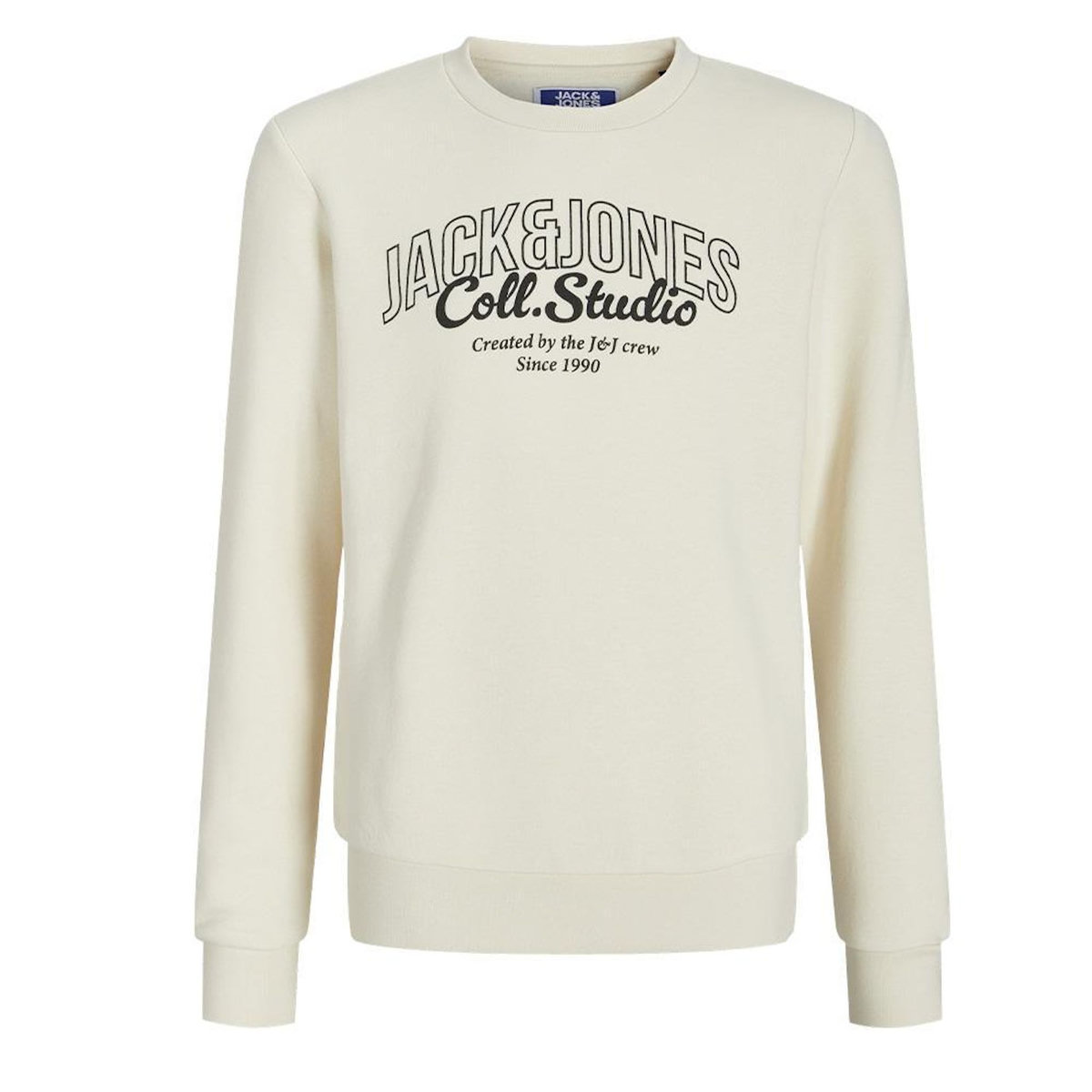 Jack & Jones Sweat Crème Garçon Jack & Jones Makoto