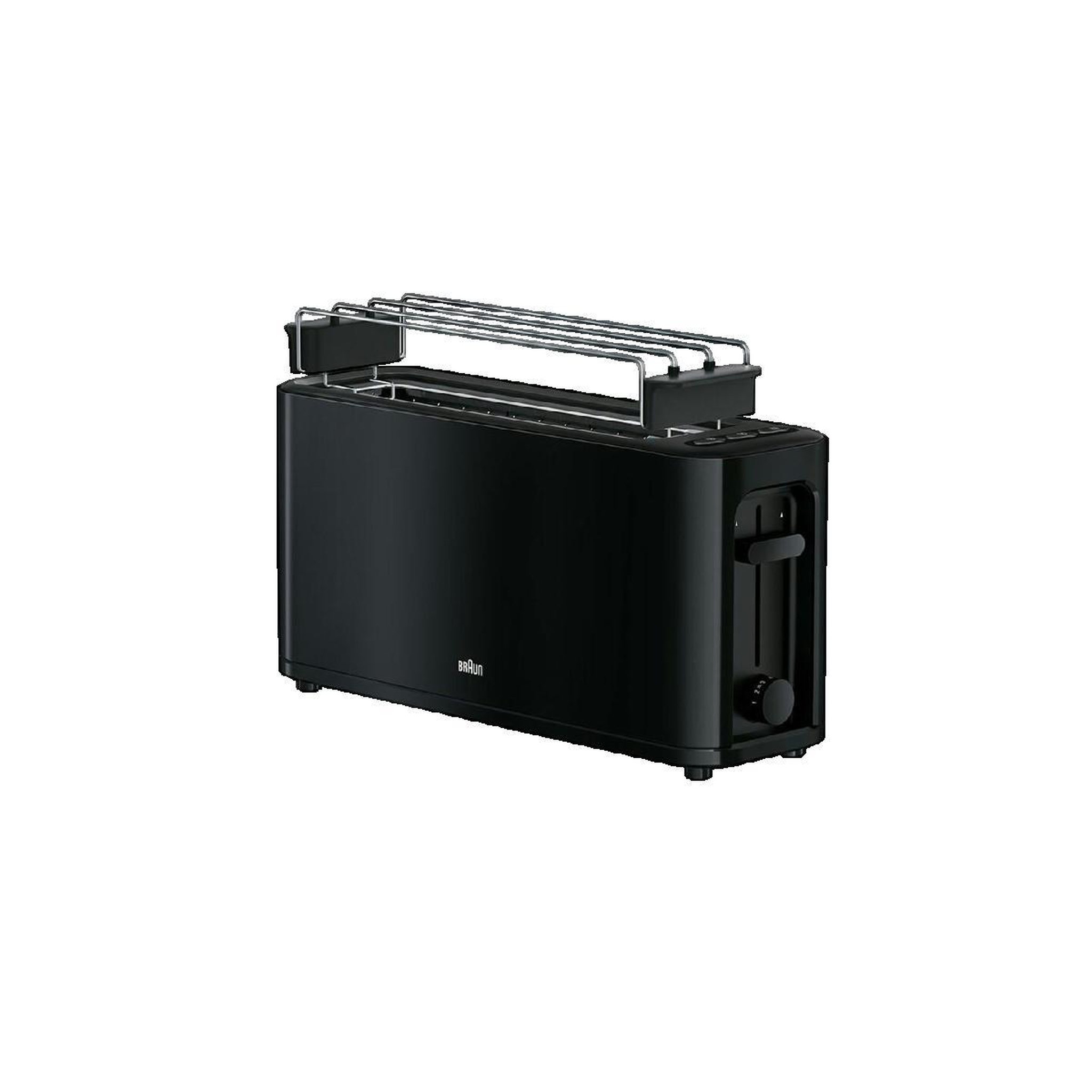 BRAUN Grille pain Braun Langschlitztoaster PurEase HT 3110 BK