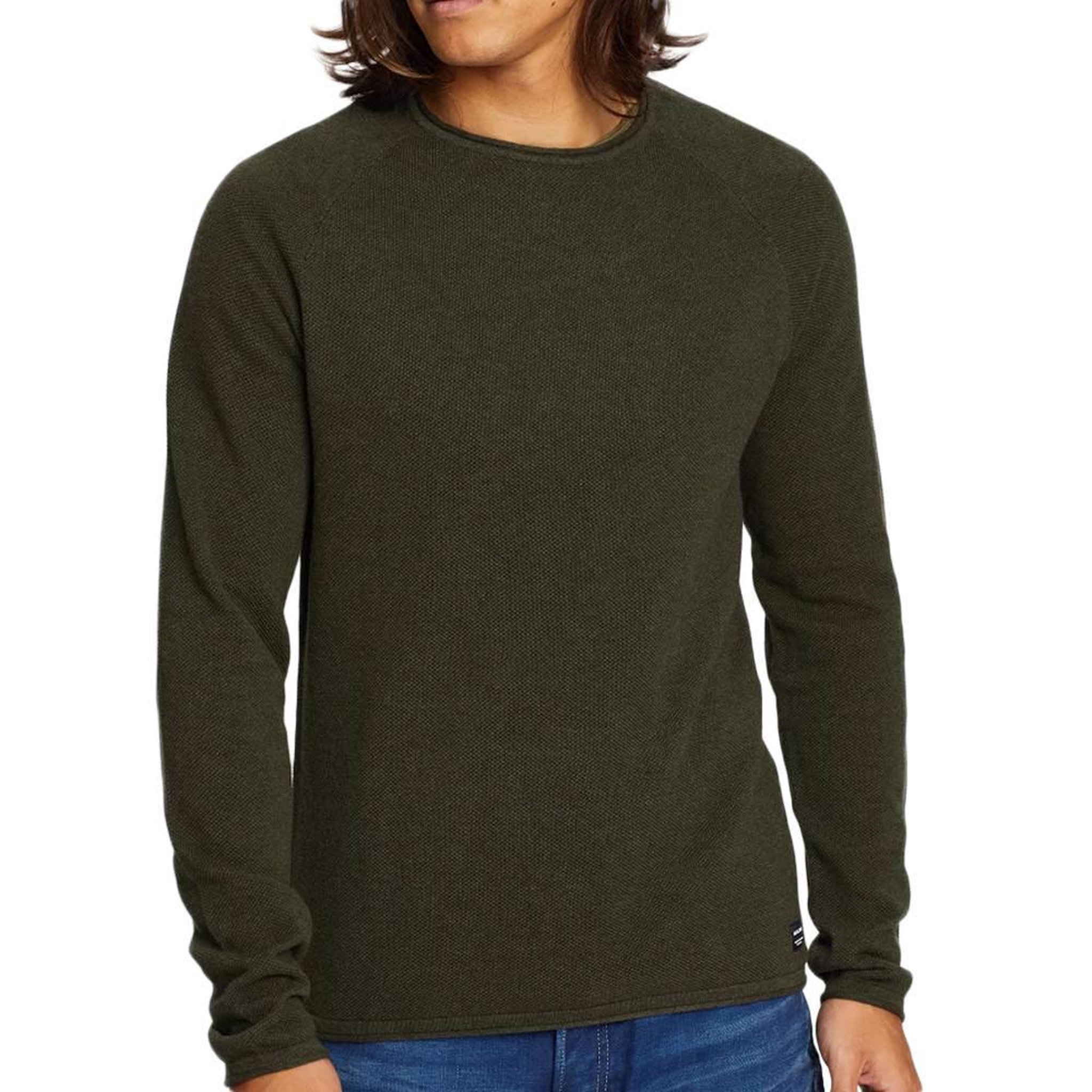 Jack & Jones Pull Kaki Garçon Jack & Jones Knit. Coloris disponibles : Vert