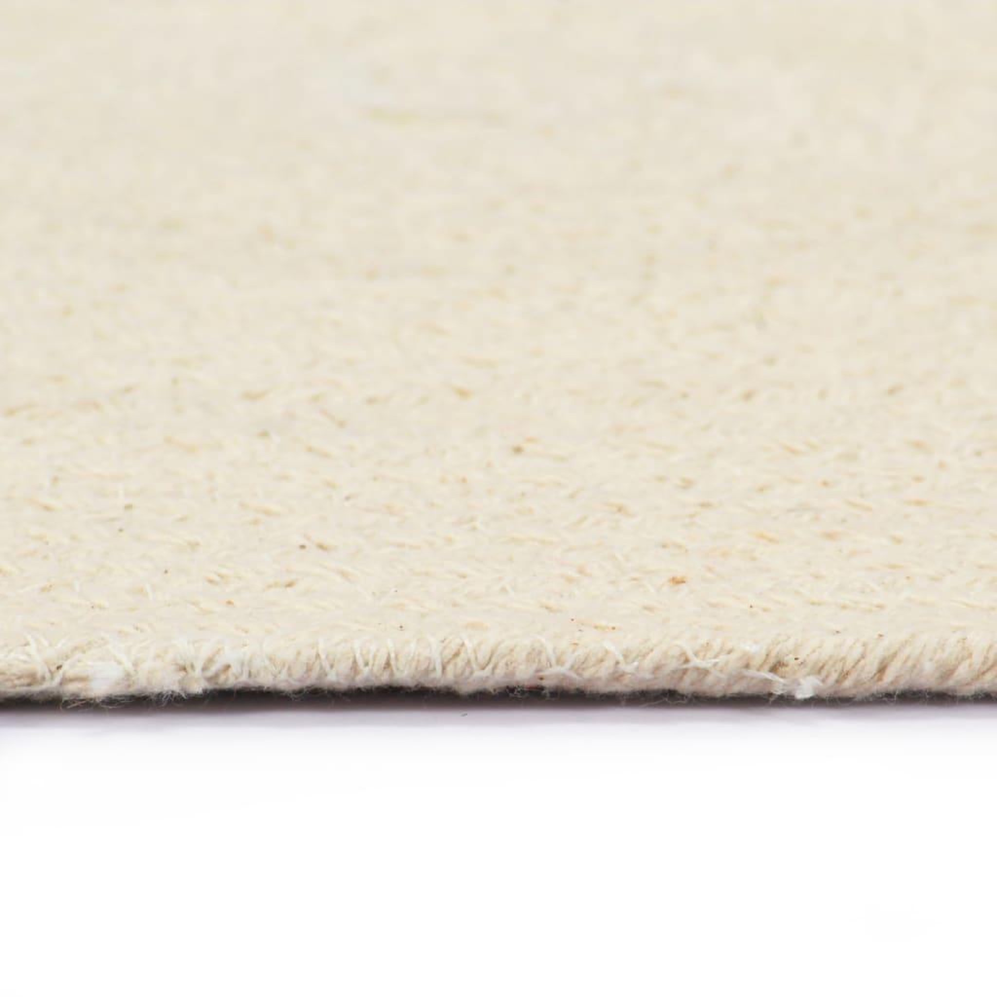 Voir la diapositive 4 : VIDAXL Napperons 4 pcs Naturel Plain 38 cm Rond Coton