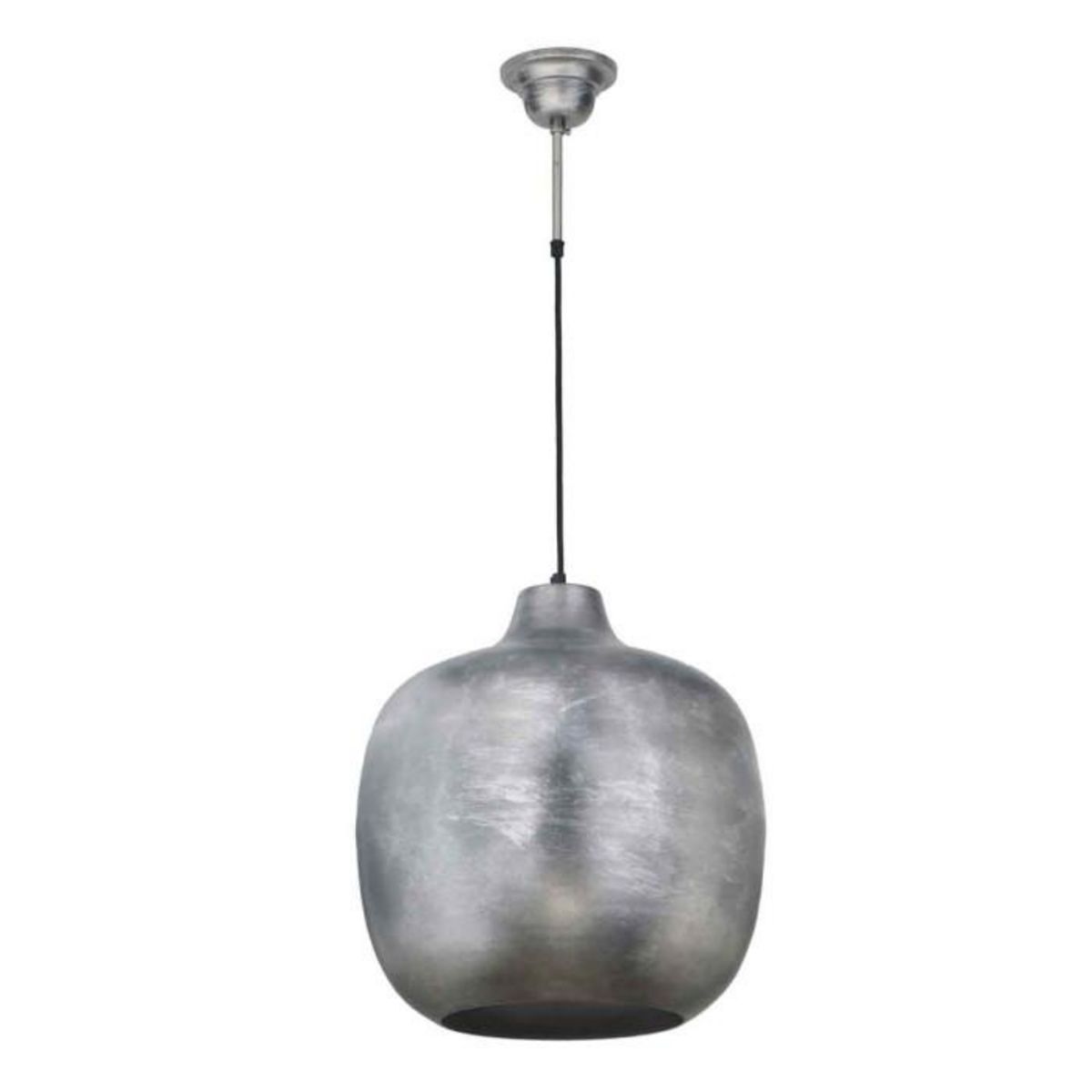 Paris Prix Lampe Suspension Vintage  Salyer  43cm Argent
