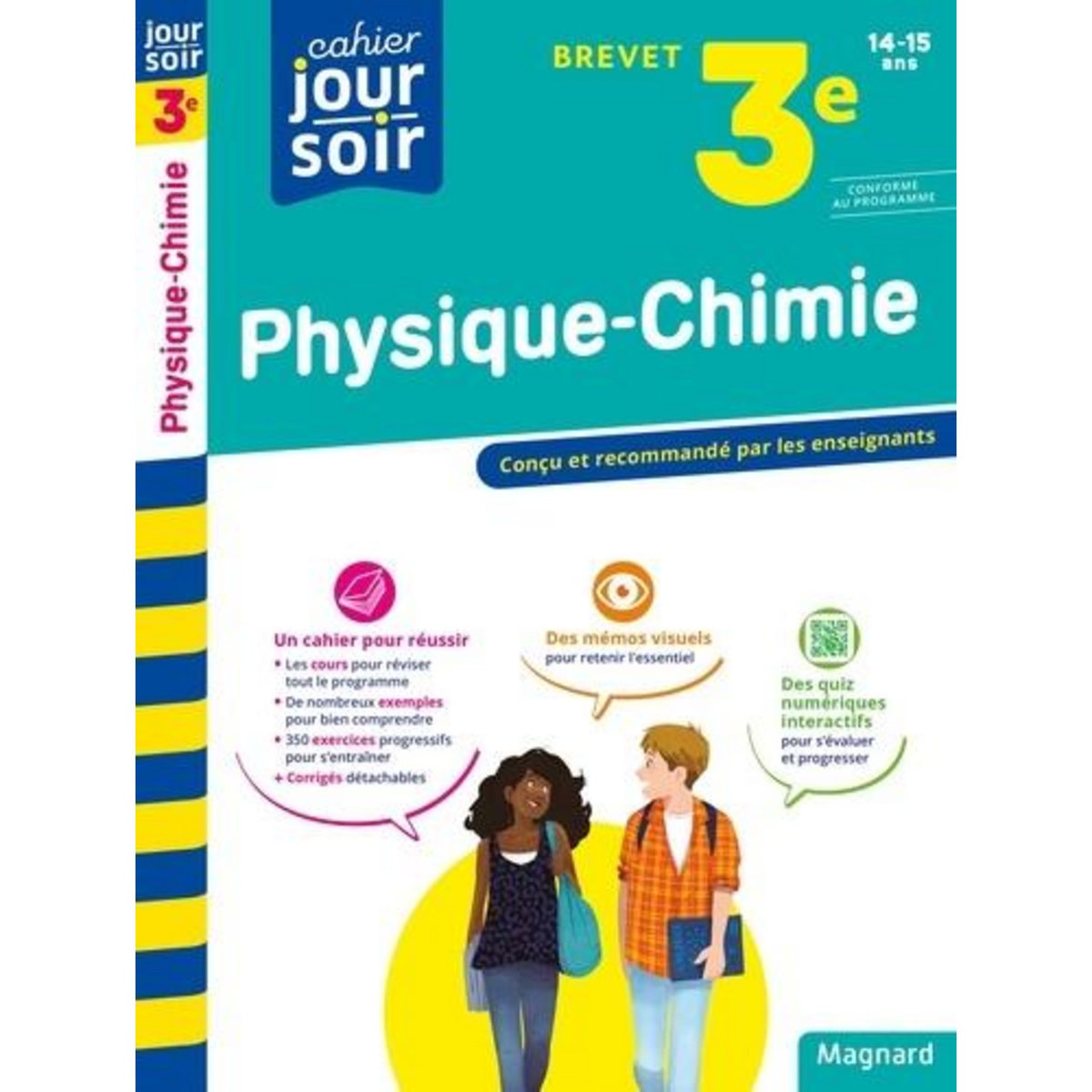 CAHIER DU JOUR/CAHIER DU SOIR PHYSIQUE-CHIMIE BREVET 3E, Rasset Patrick