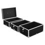 Voir la diapositive 6 : VIDAXL Mallette à maquillage 37x24x40 cm Noir Aluminium