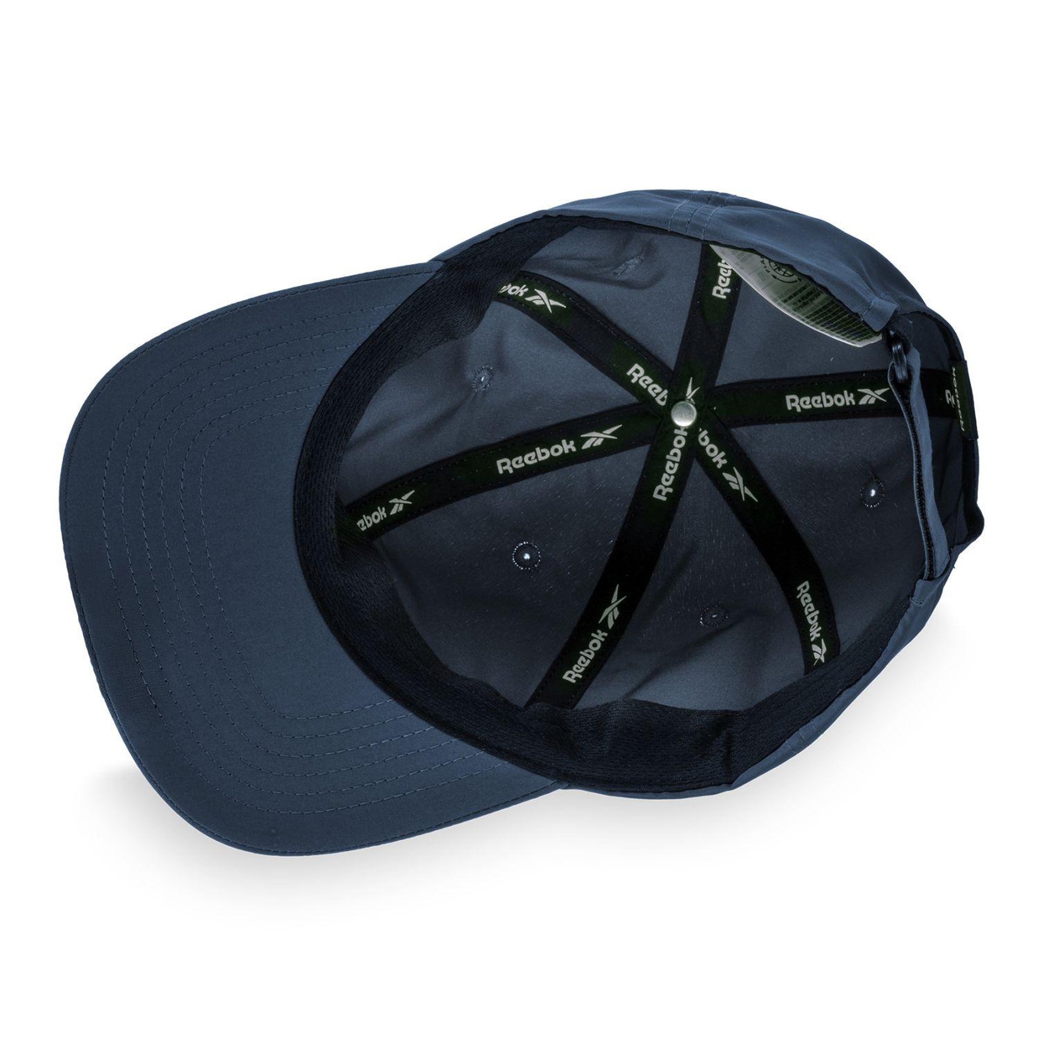 Voir la diapositive 6 : Reebok Casquette dad cap en polyester avec print sur le côté flow cap