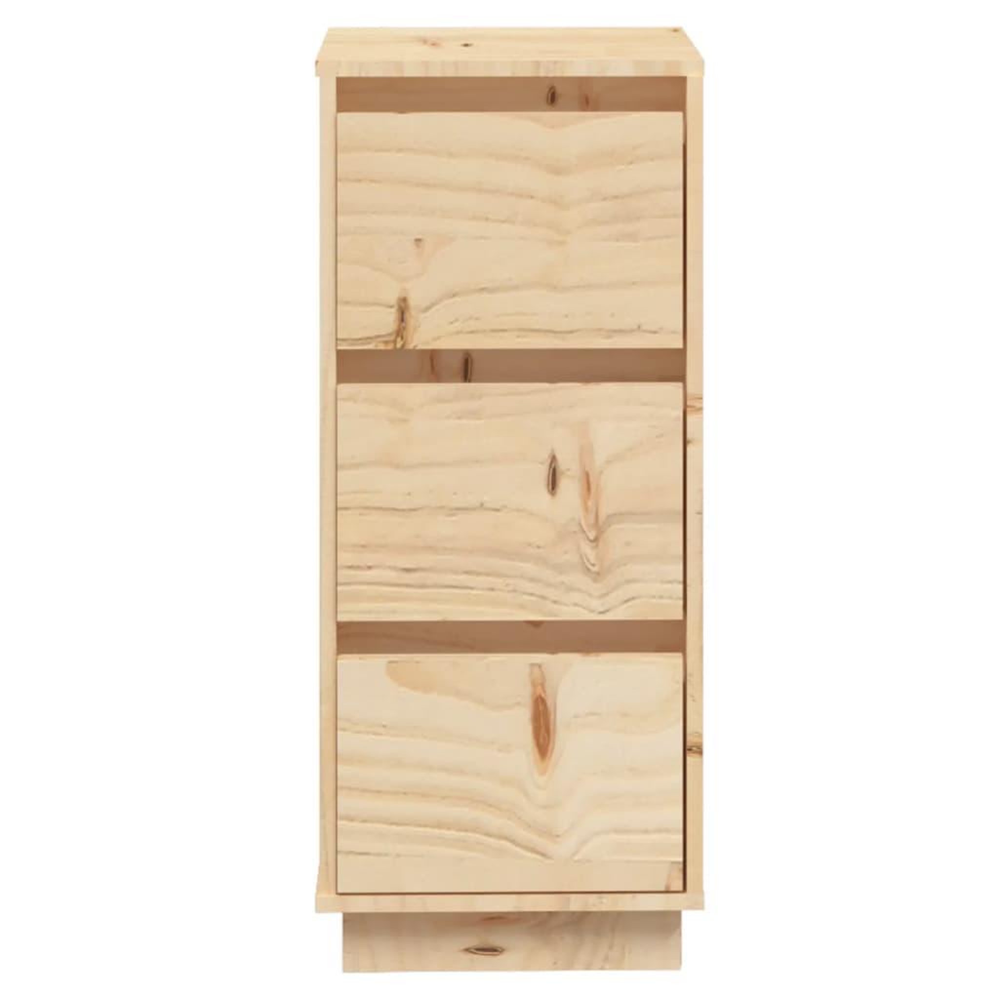 Voir la diapositive 4 : VIDAXL Buffets 2 pcs 32x34x75 cm Bois massif de pin