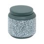 Voir la diapositive 2 : FIVE Pot à Coton à Motifs  Arboria  10cm Vert