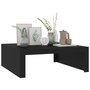 Voir la diapositive 4 : VIDAXL Table basse noir 100x100x35 cm bois d'ingenierie