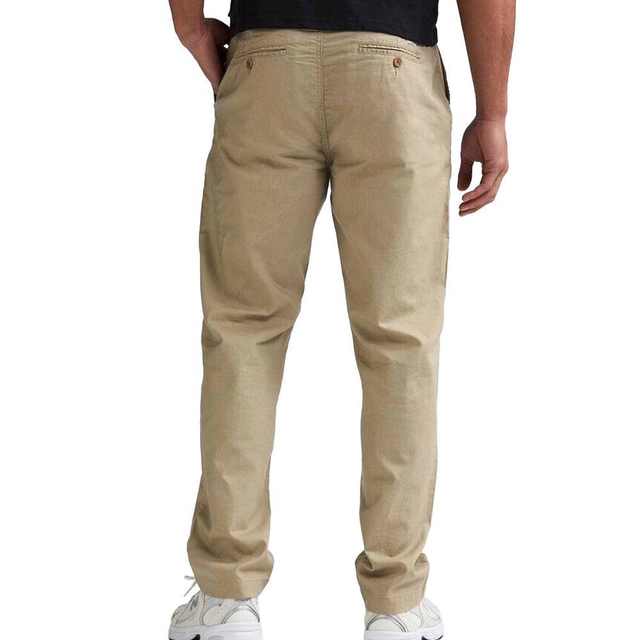 Voir la diapositive 2 : Petrol Industries Pantalon Fluide Beige Foncé Homme Petrol Industries Trouser
