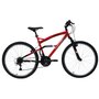 Voir la diapositive 1 : FREERIDER Vélo VTT 26'' - Modèle Tout Suspendu Freerider  - Cadre Acier - 18 Vitesses - Dérailleur arrière Shimano TY21 - Freins V-Brake - Fourche télescopique