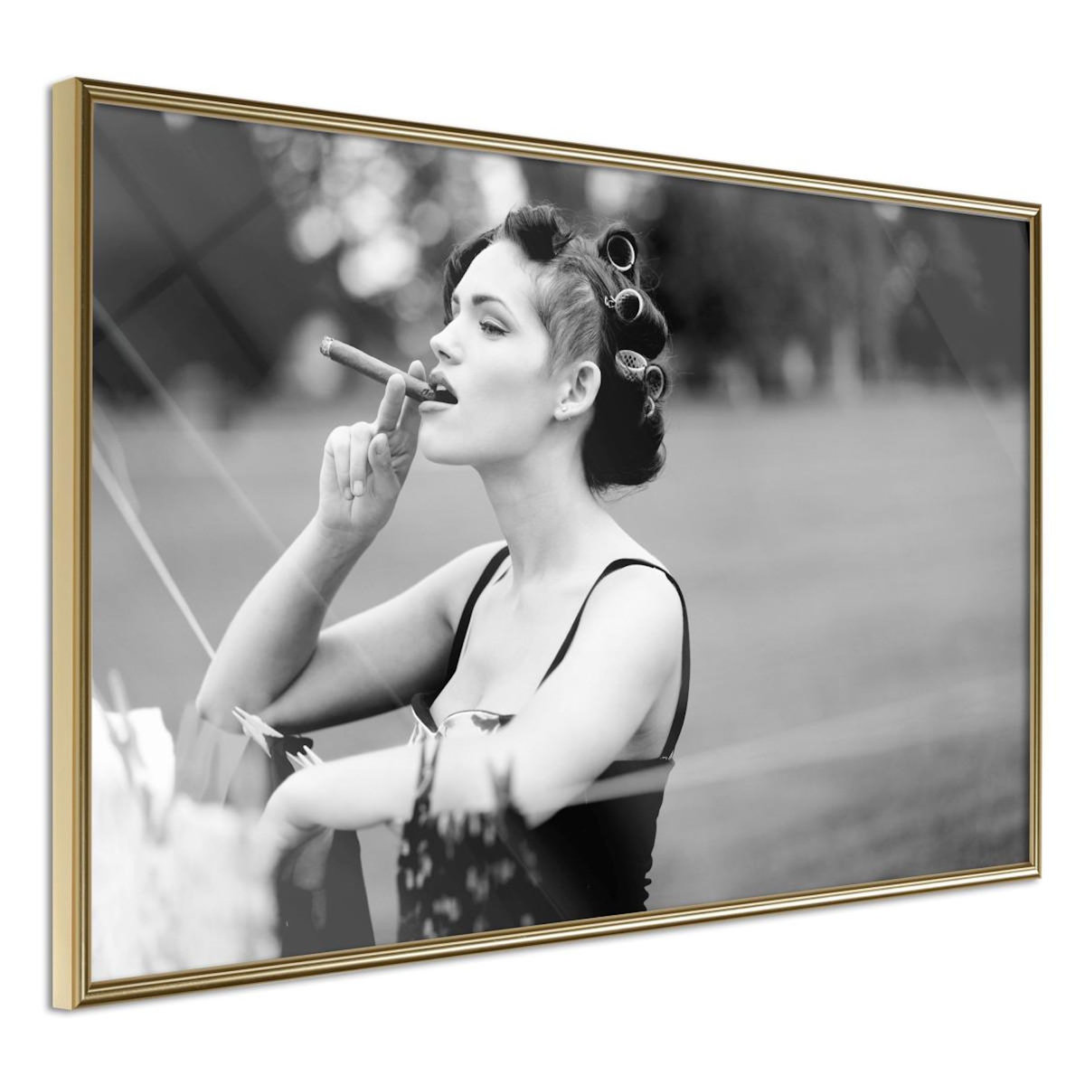 Paris Prix Affiche Murale Encadrée  Smoking Harms Your Health