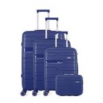 OBAGO OBAGO - Set de 4 Valises PEGASE-C 75 cm 4 Roues. Coloris disponibles : Rose