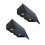 Voir la diapositive 1 : Lumisky Lot de 2 projecteurs solaires BLINKY Noir Plastique H18 cm