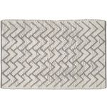 GUY LEVASSEUR Tapis de bain déco en polycoton. Coloris disponibles : Beige