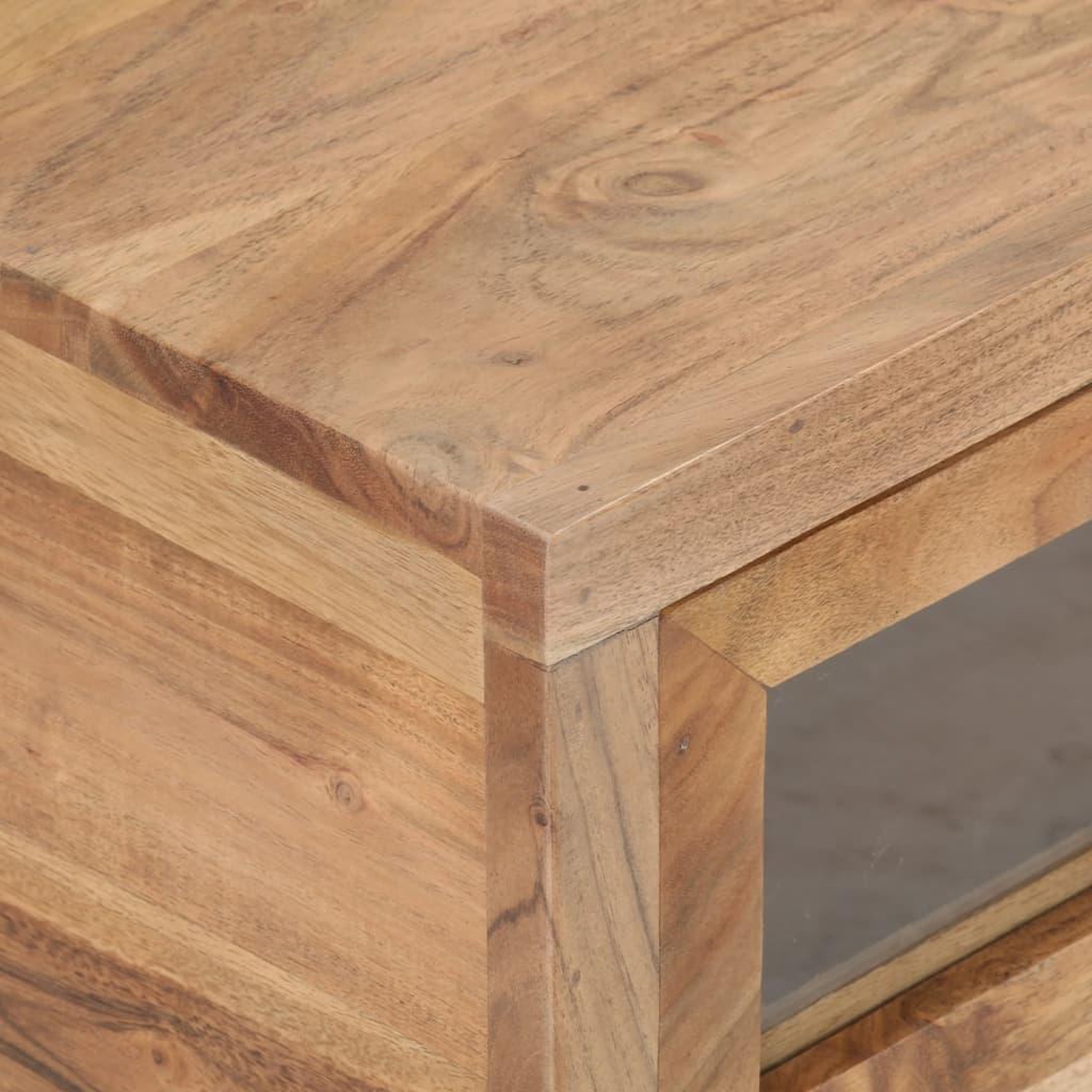 Voir la diapositive 5 : VIDAXL Table basse 90x60x40 cm bois d'acacia massif