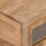 Voir la diapositive 5 : VIDAXL Table basse 90x60x40 cm Bois d'acacia massif