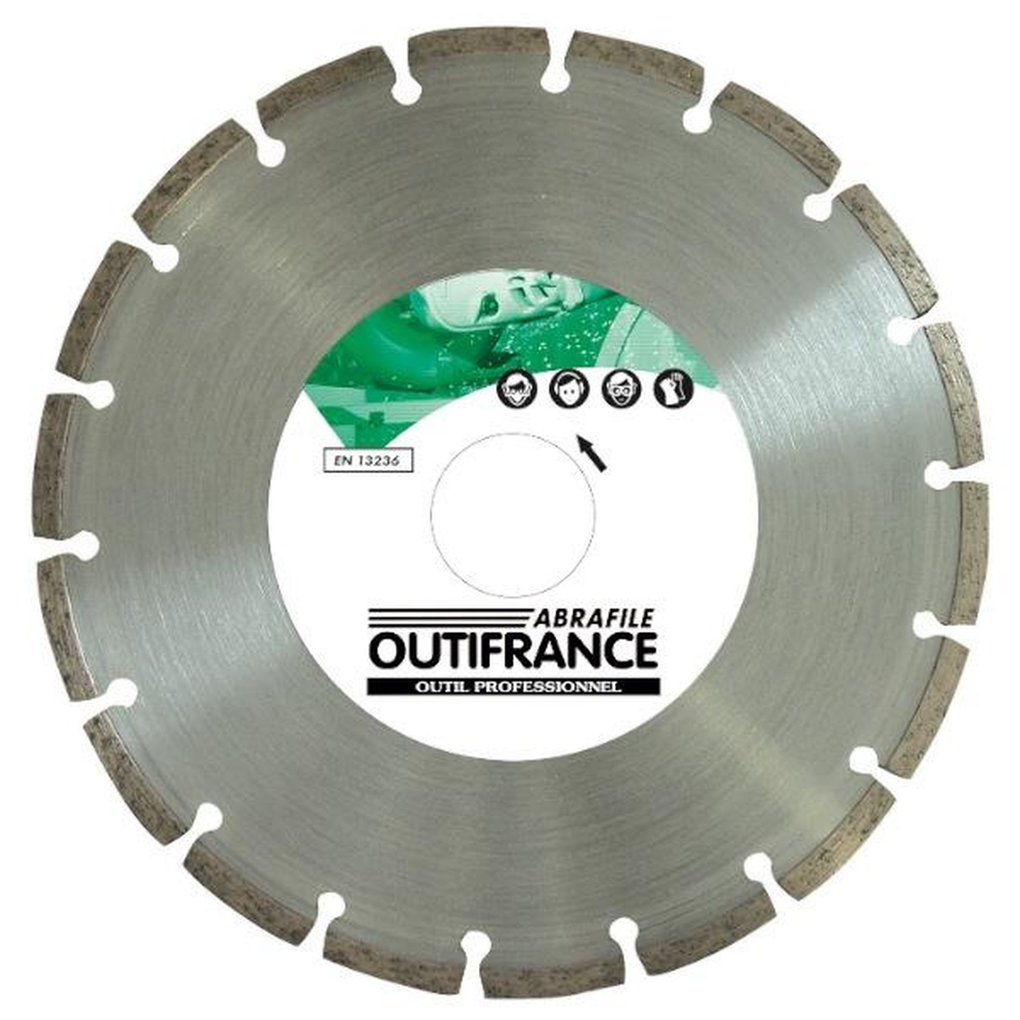OUTIFRANCE Disque diamant bâtiment Ø 125 x 22 mm