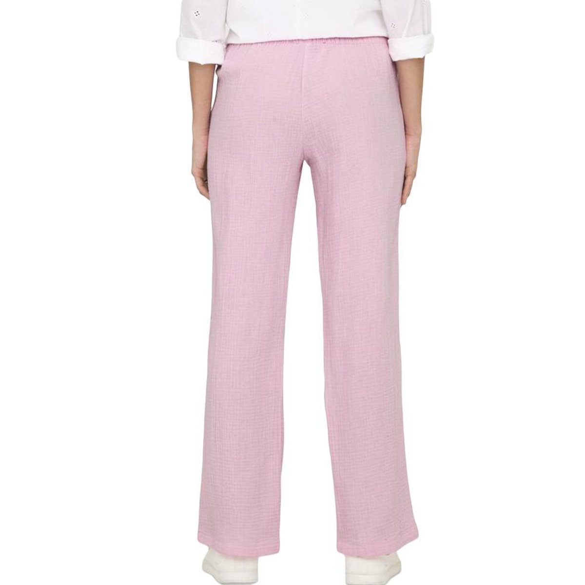 JACQUELINE DE YONG Pantalon Fluide Rose Femme JDY PHANTOM