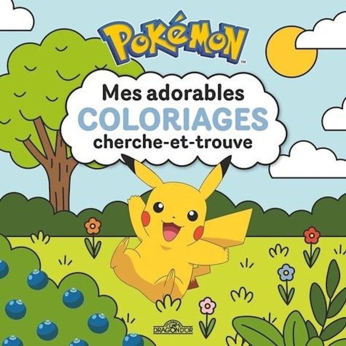 MES ADORABLES COLORIAGES CHERCHE-ET-TROUVE POKEMON, Dragon d'or