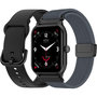 Voir la diapositive 1 : Echo Montre connectée Rainbow Pro S Noir Silicone + Gris Nylon