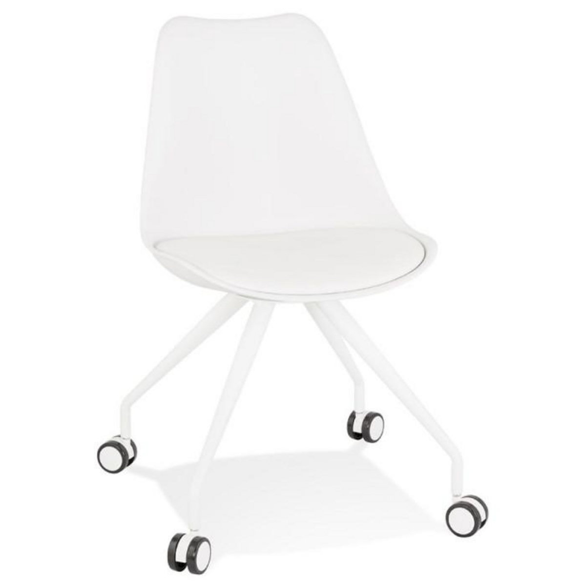 Paris Prix Chaise de Bureau Design  Laxina  92cm Blanc