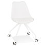 Voir la diapositive 1 : Paris Prix Chaise de Bureau Design  Laxina  92cm Blanc