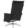 Voir la diapositive 5 : VIDAXL Fauteuil inclinable de massage repose-pieds noir similicuir