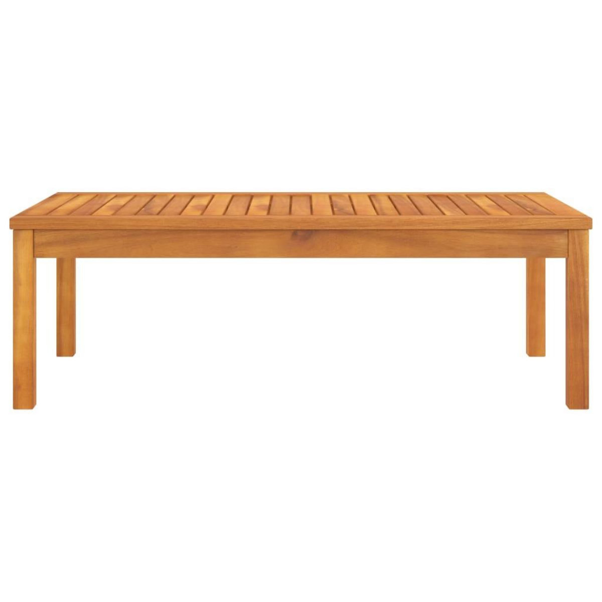 VIDAXL Table basse 100x50x33 cm bois d'acacia massif