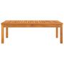 Voir la diapositive 2 : VIDAXL Table basse 100x50x33 cm bois d'acacia massif