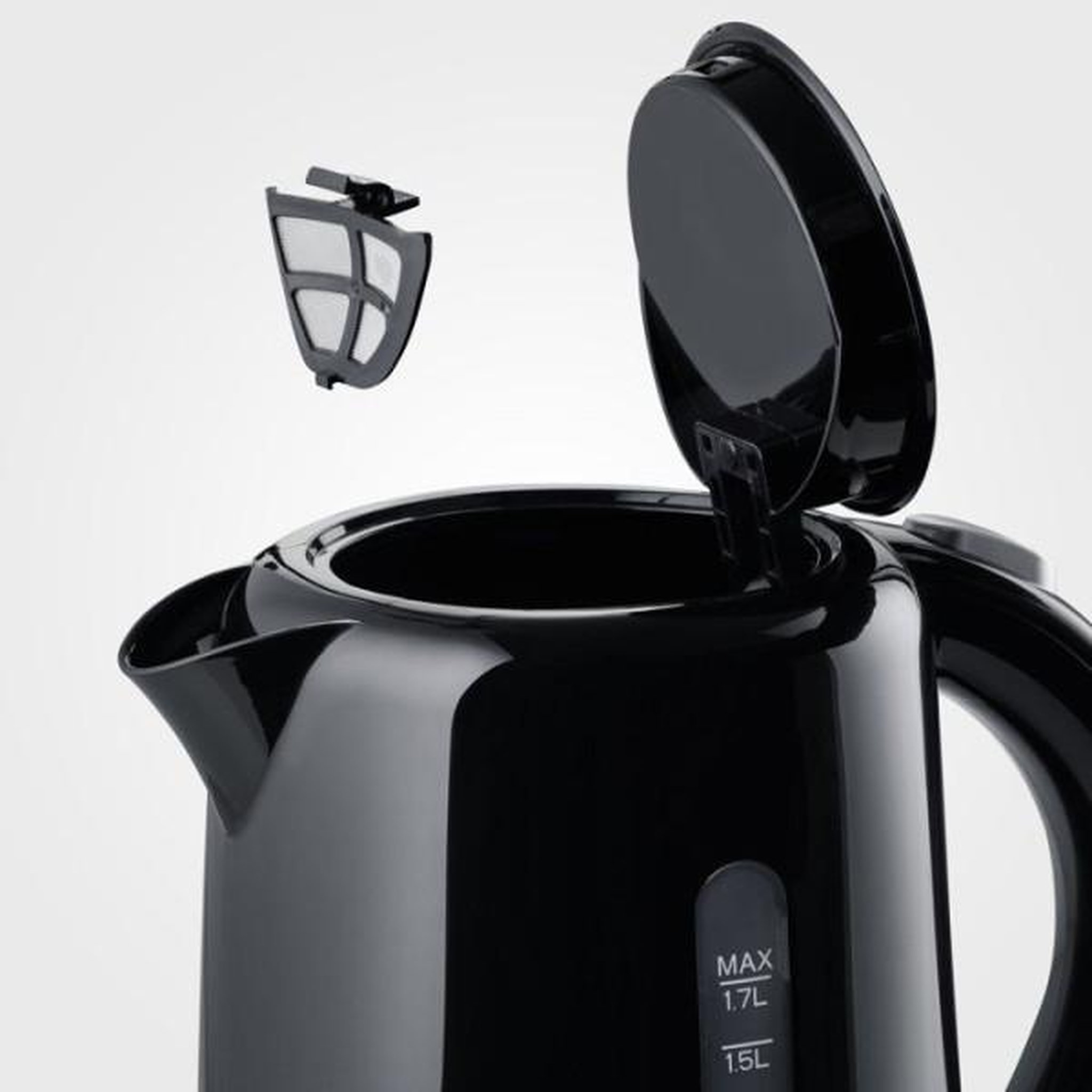 Voir la diapositive 4 : SEVERIN Bouilloire sans fil 1.7l 2200w noir - WK4322