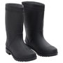 Voir la diapositive 1 : VIDAXL Bottes de pluie noir taille 41 PVC