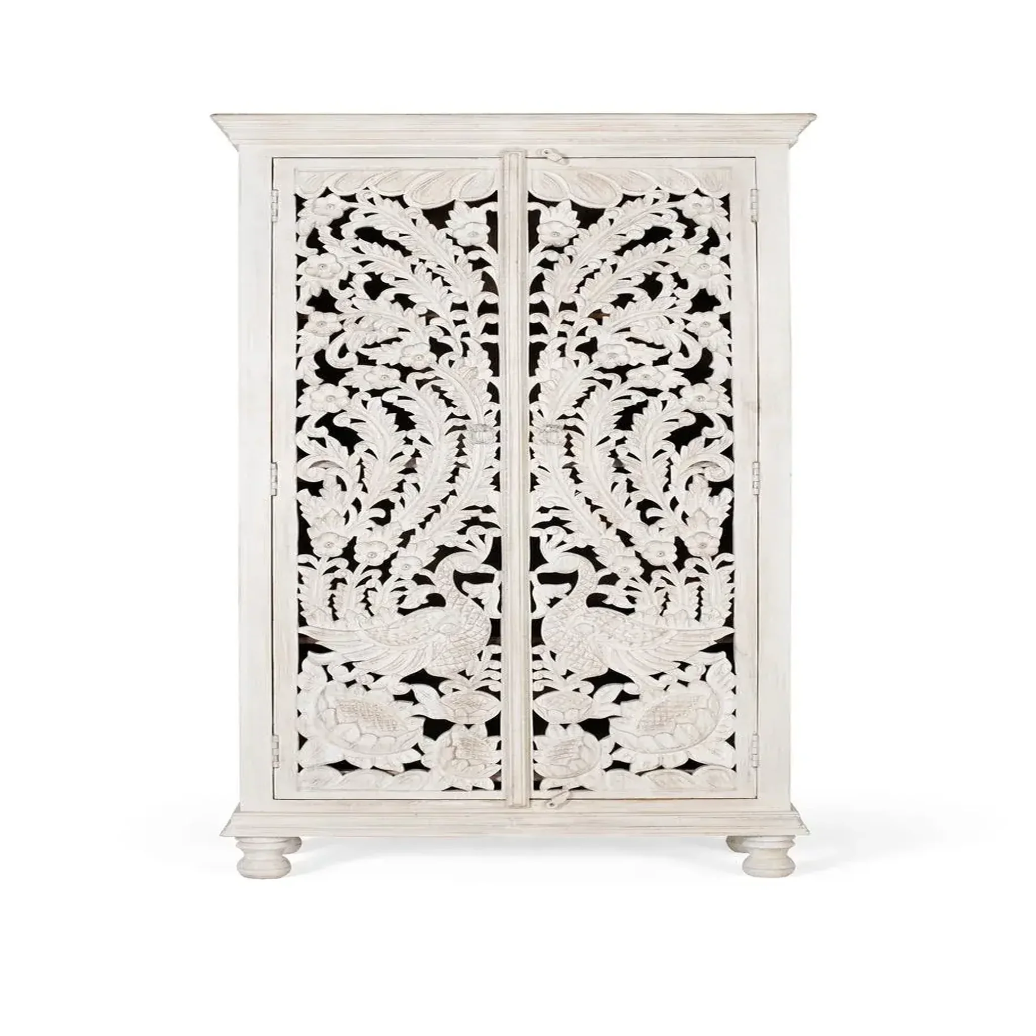 GINER Y COLOMER SL Armoire en bois de manguier 90cm style classique artisanal