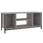Voir la diapositive 2 : VIDAXL Meuble TV sonoma gris 102x35x45 cm bois d'ingenierie