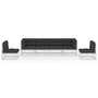 Voir la diapositive 3 : VIDAXL Salon de jardin 6 pcs avec coussins Bois de pin massif