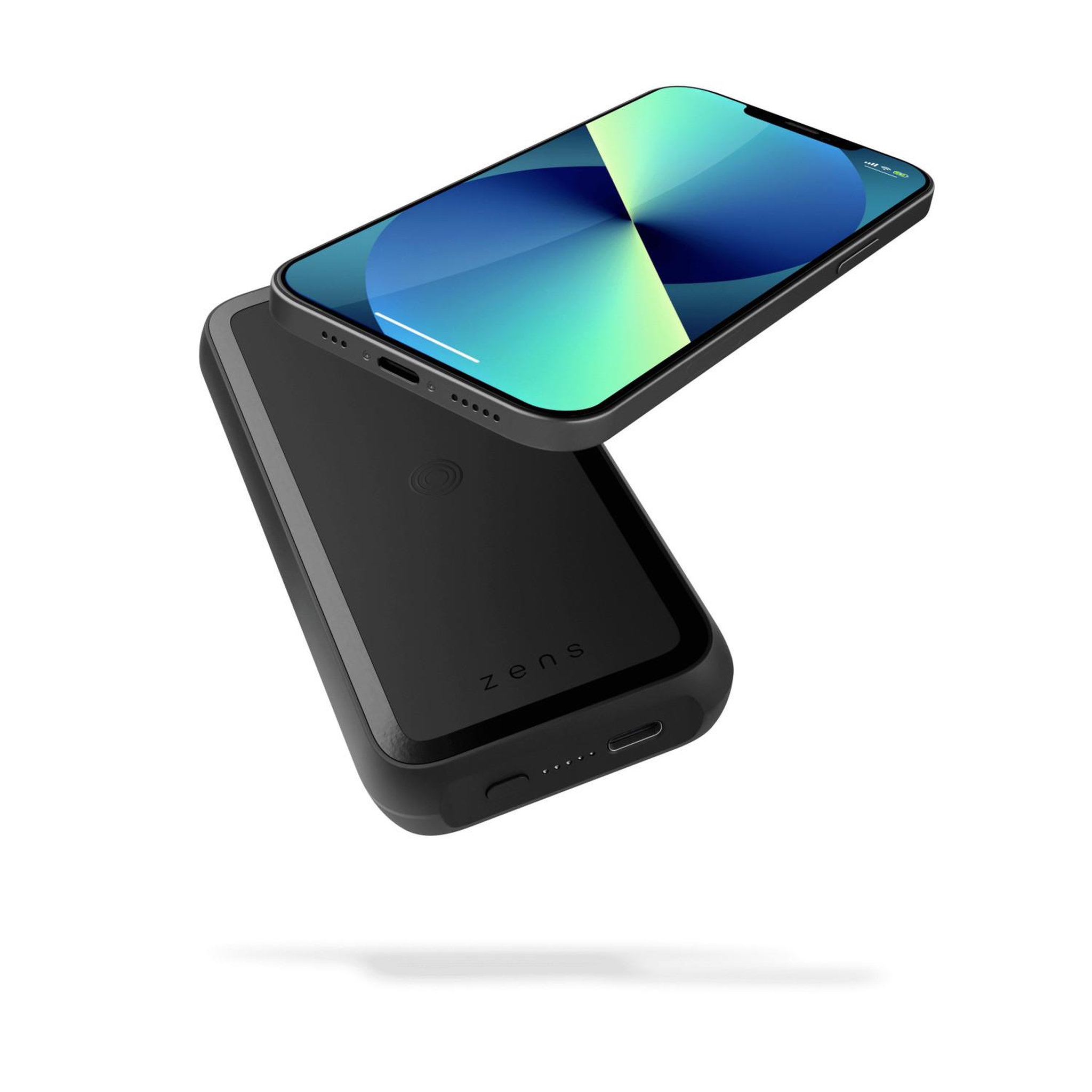 Voir la diapositive 3 : ZENS ZENS ZEPP04M/00 banque d'alimentation électrique 10000 mAh Recharge sans fil Noir