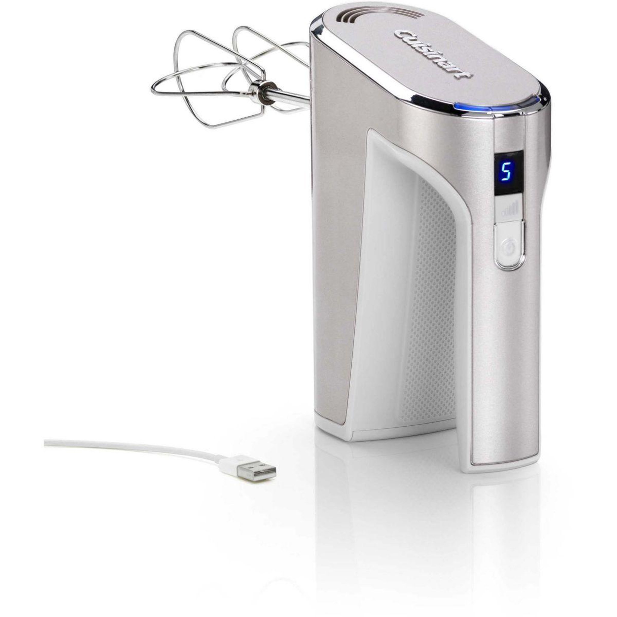 Voir la diapositive 1 : Cuisinart Batteur RHM100E Sans Fil Argent