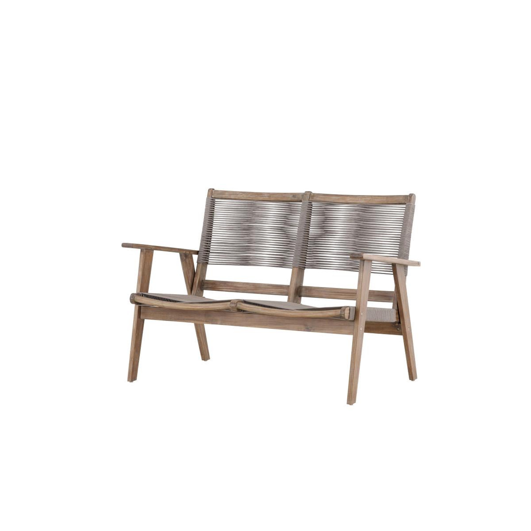 Voir la diapositive 5 : Paris Prix Canapé de jardin 2 places  little john  120cm marron