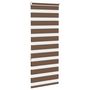 Voir la diapositive 4 : VIDAXL Store zebre marron 60x150 cm largeur du tissu 55,9 cm polyester