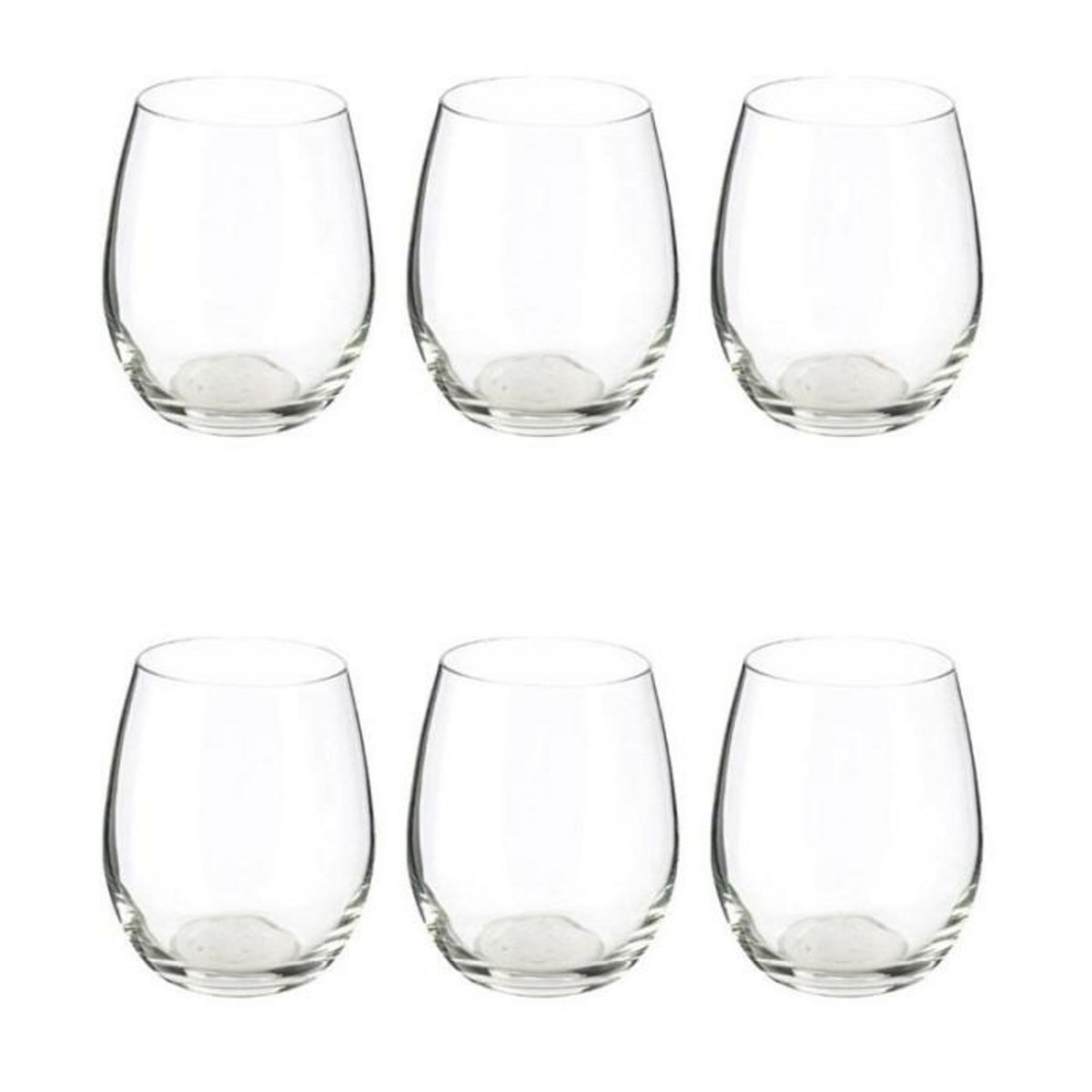 Paris Prix Lot de 6 Verres à Eau  Orpea  36cl Transparent