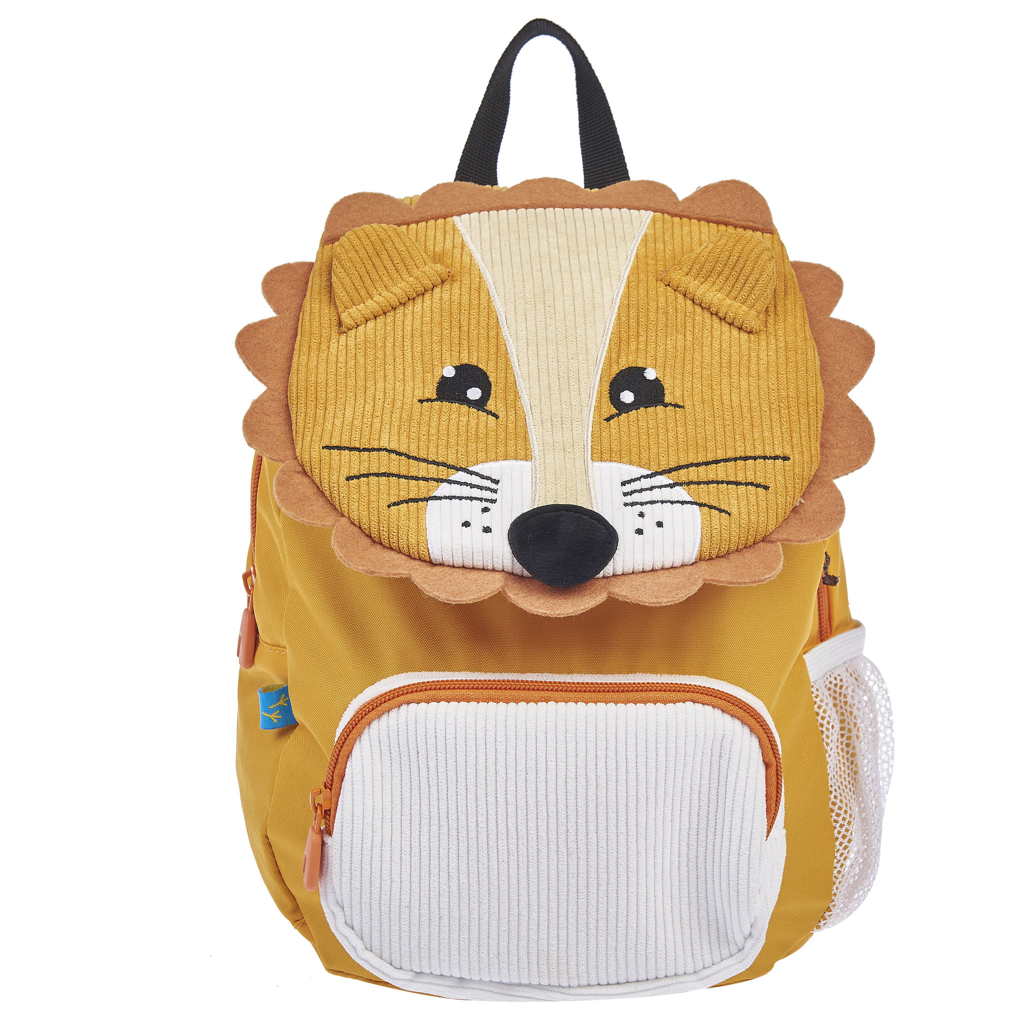 Voir la diapositive 1 : AUCHAN Sac maternelle marron lion