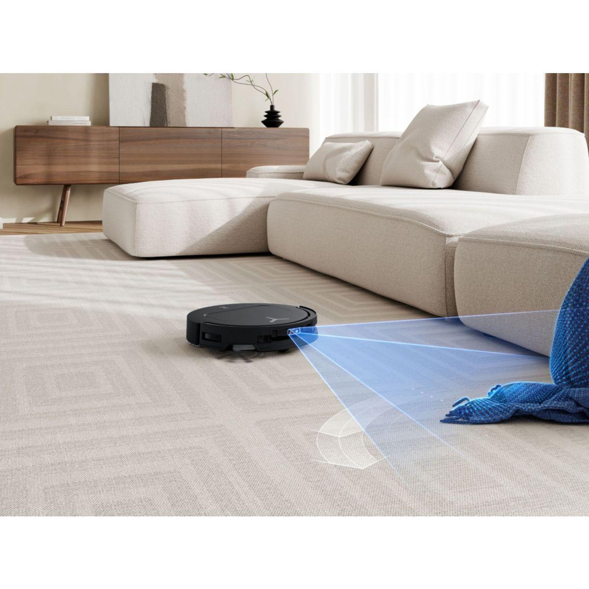 Voir la diapositive 3 : ECOVACS Robot Aspirateur Laveur Deebot T50 Pro Omni Gen 2 EU noir