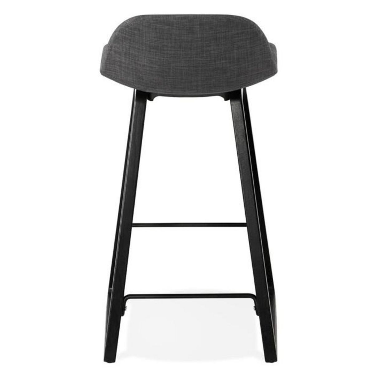 Paris Prix Tabouret de Bar  Talik  86cm Gris Foncé & Noir