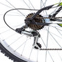 Voir la diapositive 3 : BACHINI Vélo VTT 26'' - Vélo Tout Suspendu - 18 Vitesses - Transmission Shimano - Freins V-Brake - Jantes Alu