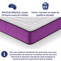 Voir la diapositive 4 : DAGOSTINO HOME Matelas - 30cm Epaisseur - Mousse HR Très Ferme | Double Face (Été/Hiver) | Soutien Équilibré, Parfait et Tonique