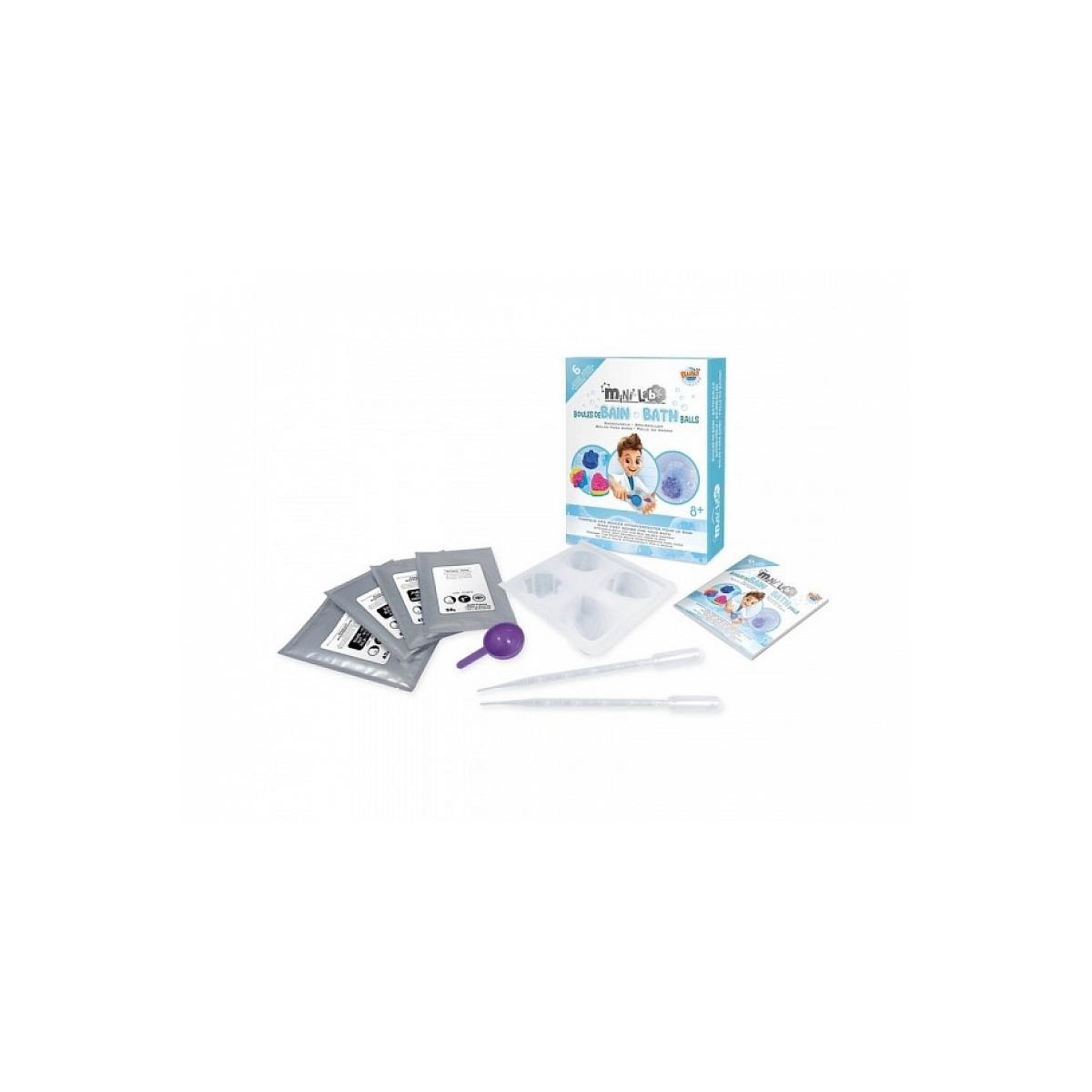 Voir la diapositive 2 : BUKI Mini lab kit boules de bain