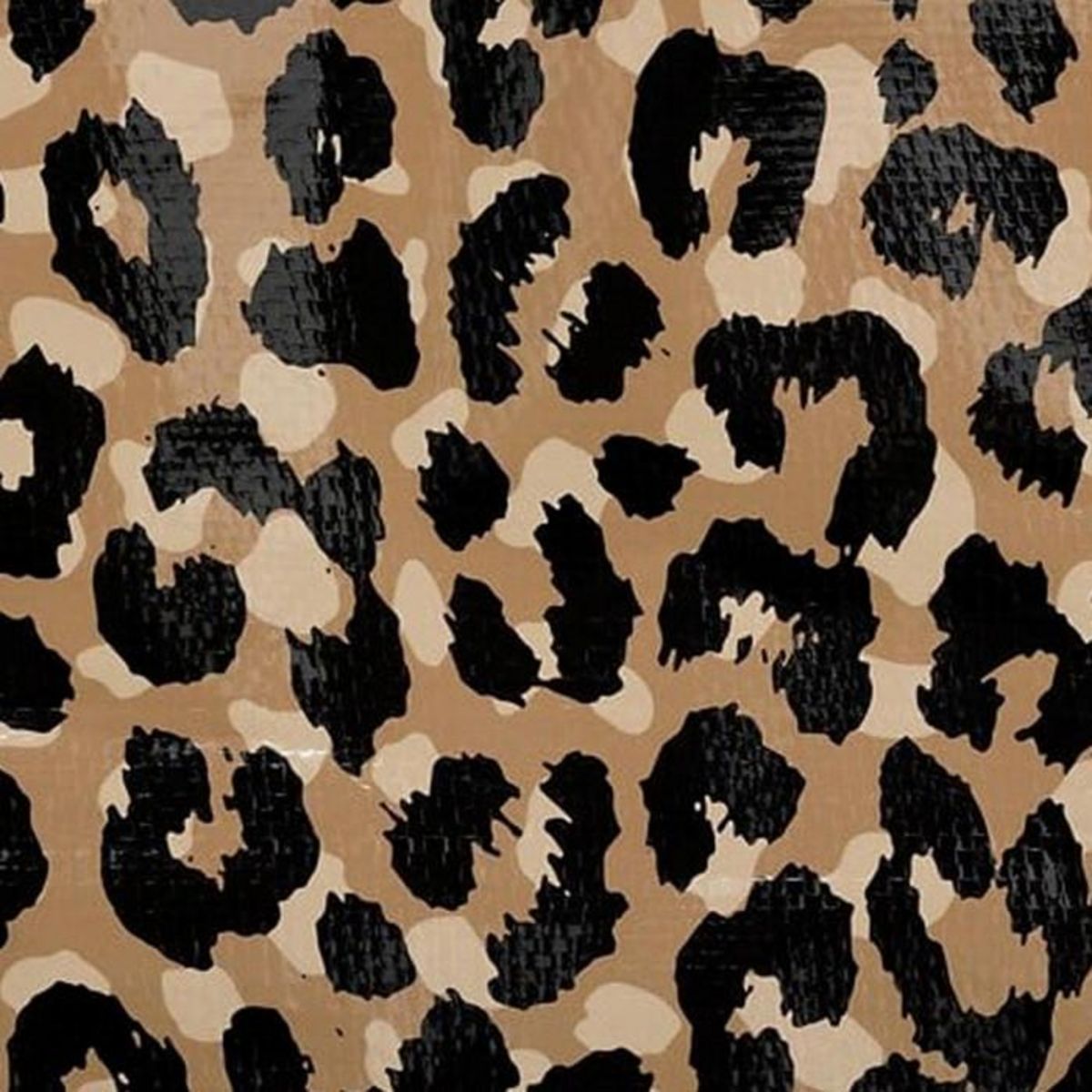 FIVE Sac Shopping Cabas  Léopard  45cm Marron